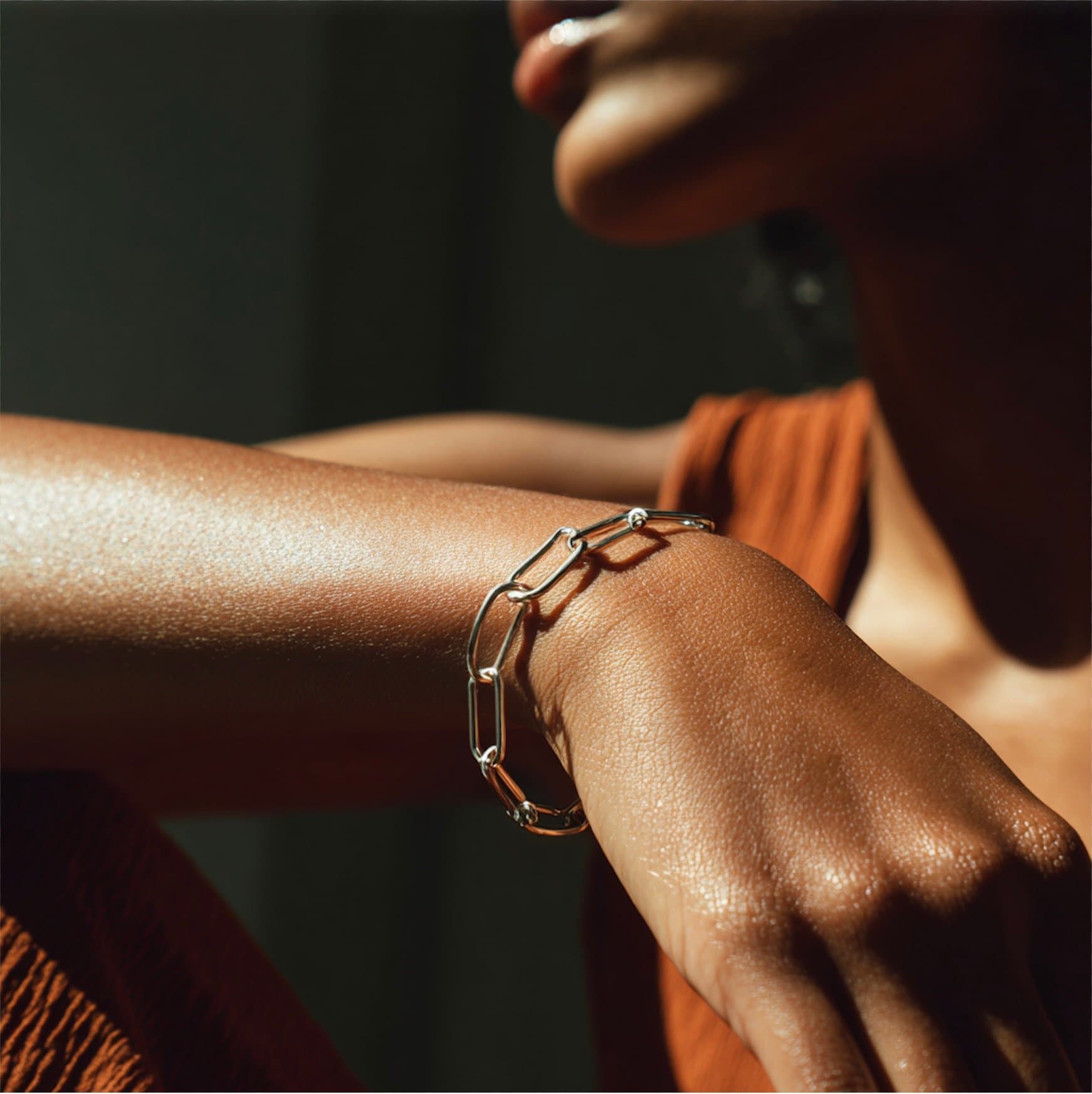 Chain link bracelet